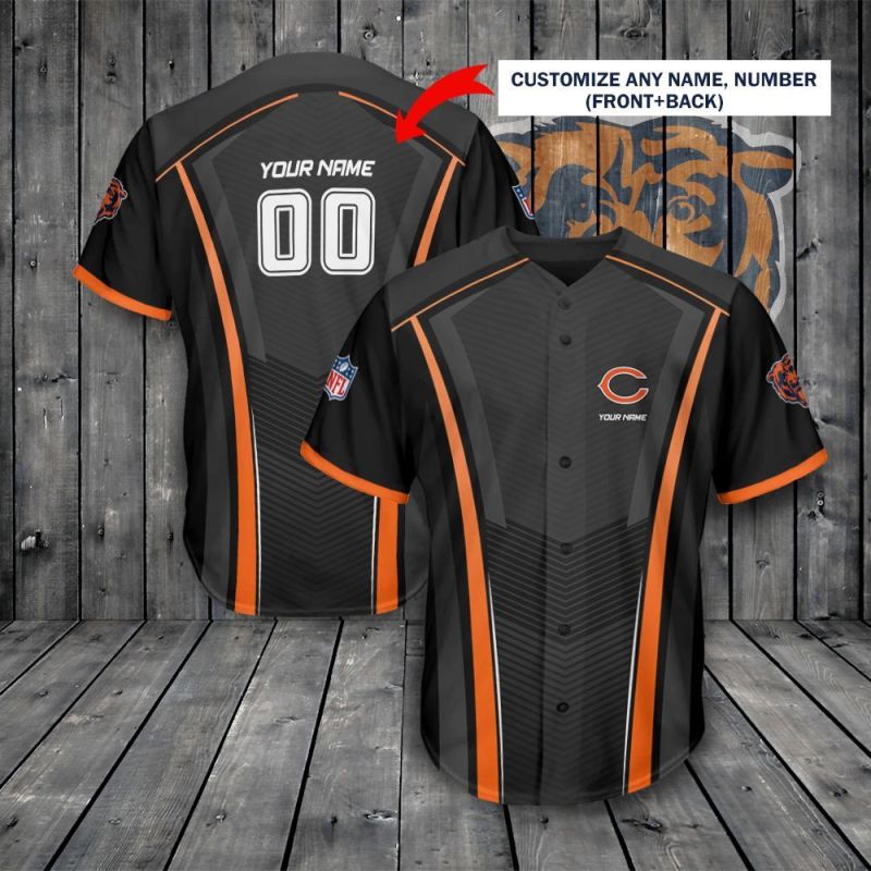 Chicago Bears Baseball Jersey