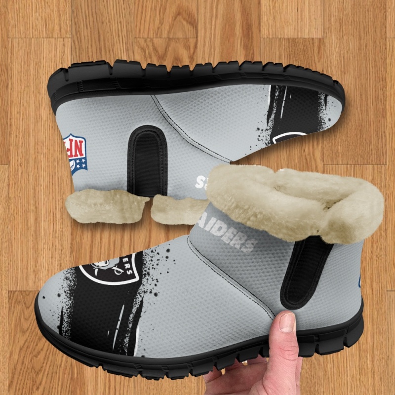 Las Vegas Raiders Comfy Winter Snow Boots