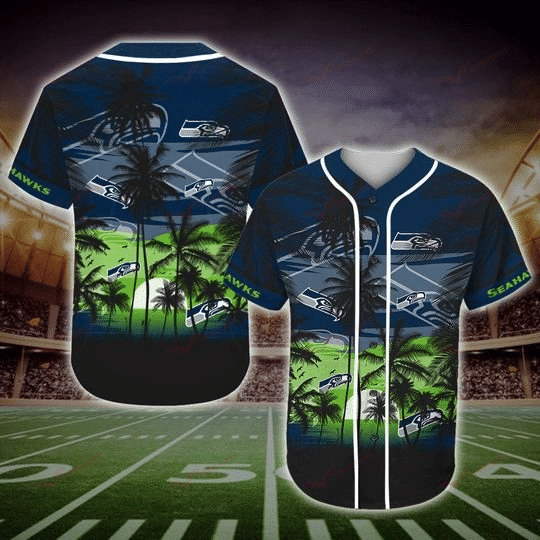 Seattle Seahawks Baseball Jersey