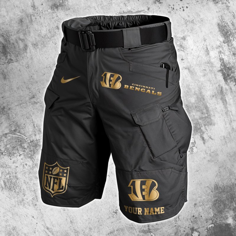 Cincinnati Bengals Limited Edition Black Shorts