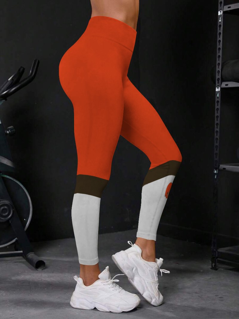 Stylish Cleveland Browns Leggings