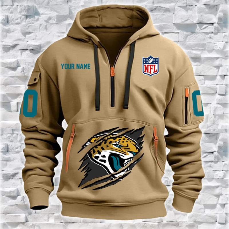 Jacksonville Jaguars Personalized Hoodie 1