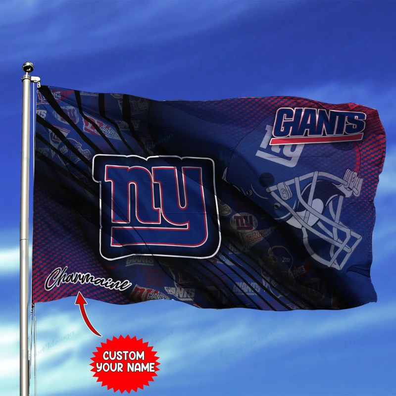 New York Giants Personalized Flag