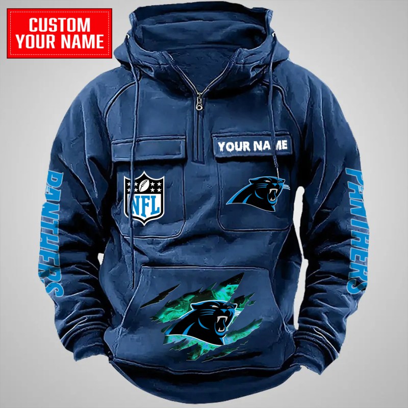 Carolina Panthers Hoodie Navy