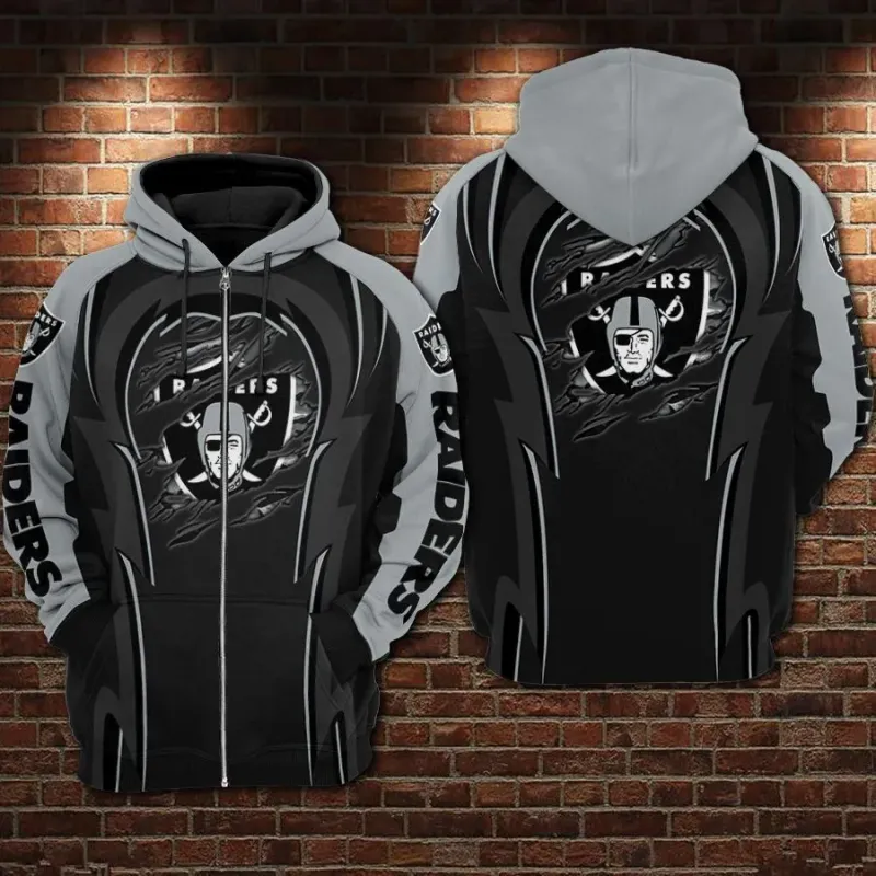 Las Vegas Raiders GM New Hoodie 2 - Back View