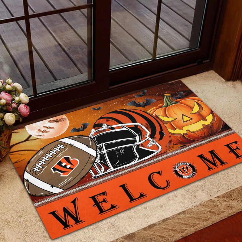 Cincinnati Bengals Doormat Front View
