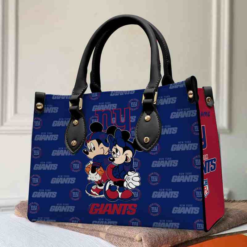 Mockup of New York Giants Hand Bag