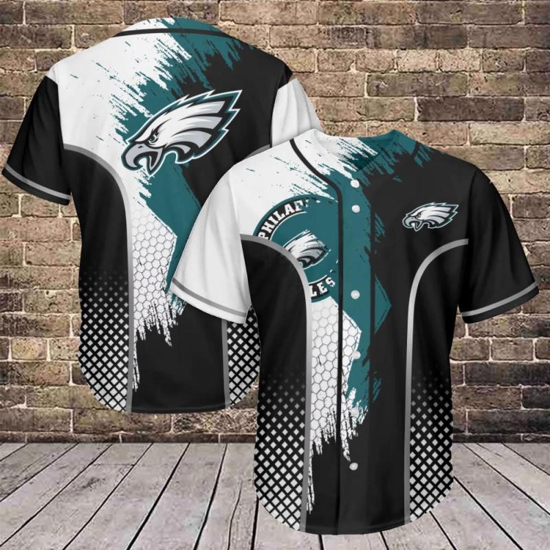 Philadelphia Eagles Baseball Jersey