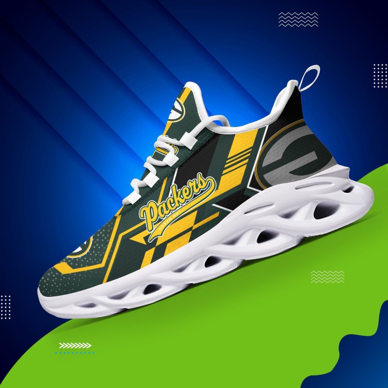 Green Bay Packers Yezy Running Sneakers
