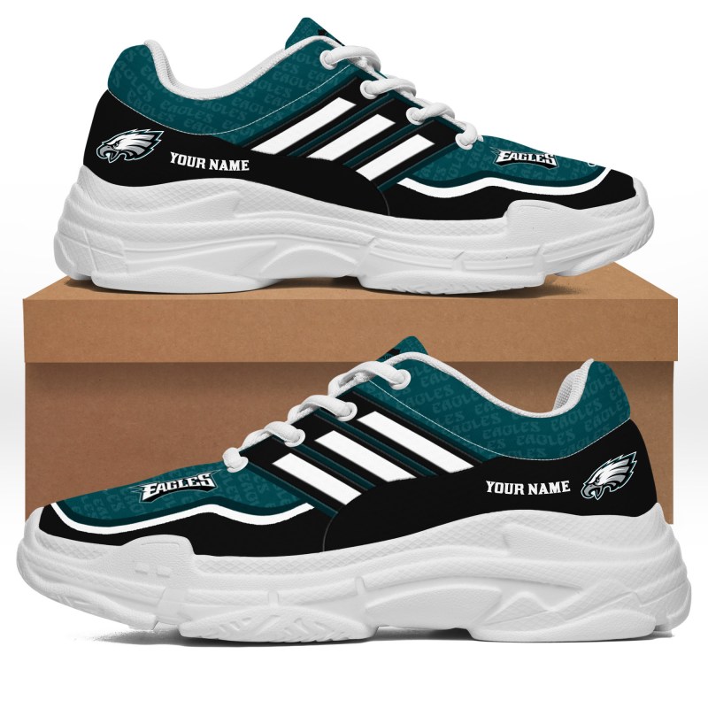 Philadelphia Eagles Personalized Sneakers Design