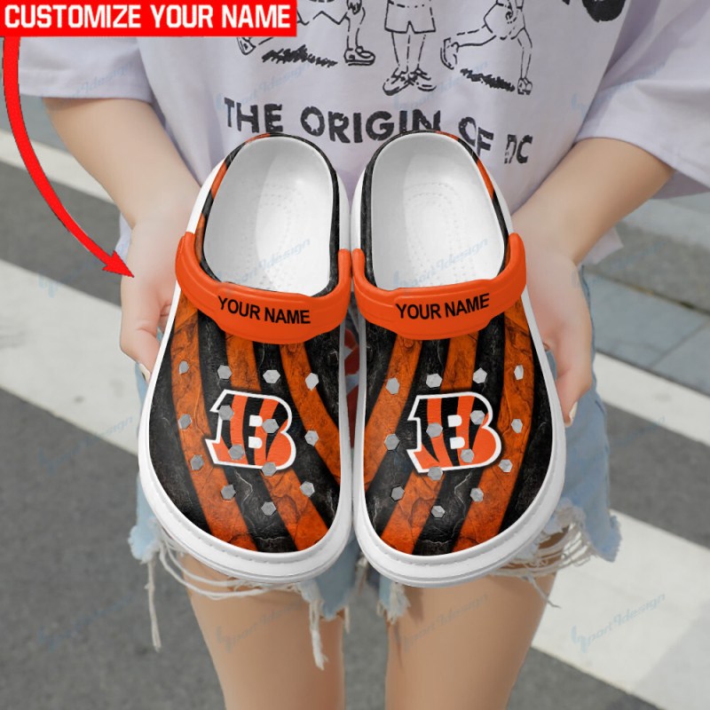 Cincinnati Bengals Personalized Limited Clog