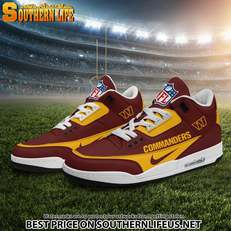 Washington Commanders JD3 New Sport Football Sneakers