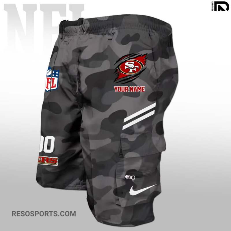 San Francisco 49ers Man Shorts 3