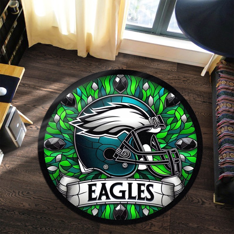 Philadelphia Eagles Round Rug