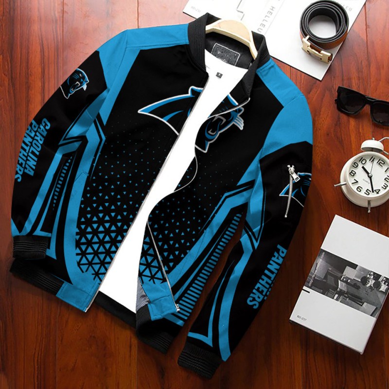 Carolina Panthers Bomber Jacket