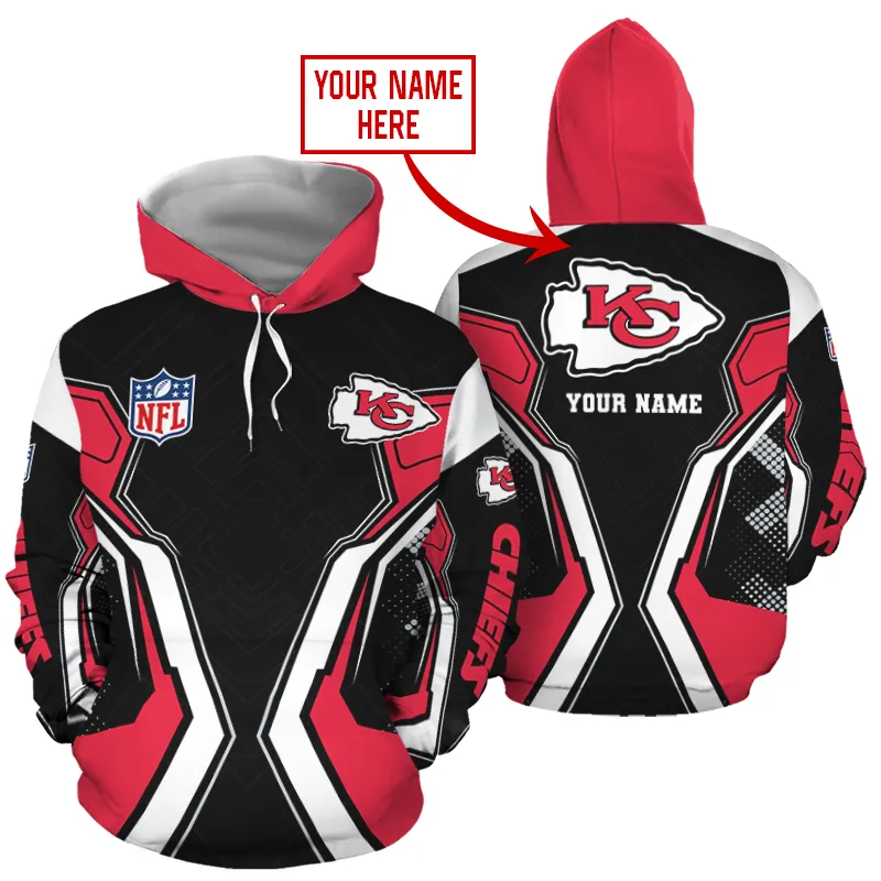 Kansas City Chiefs Personalized Hoodie