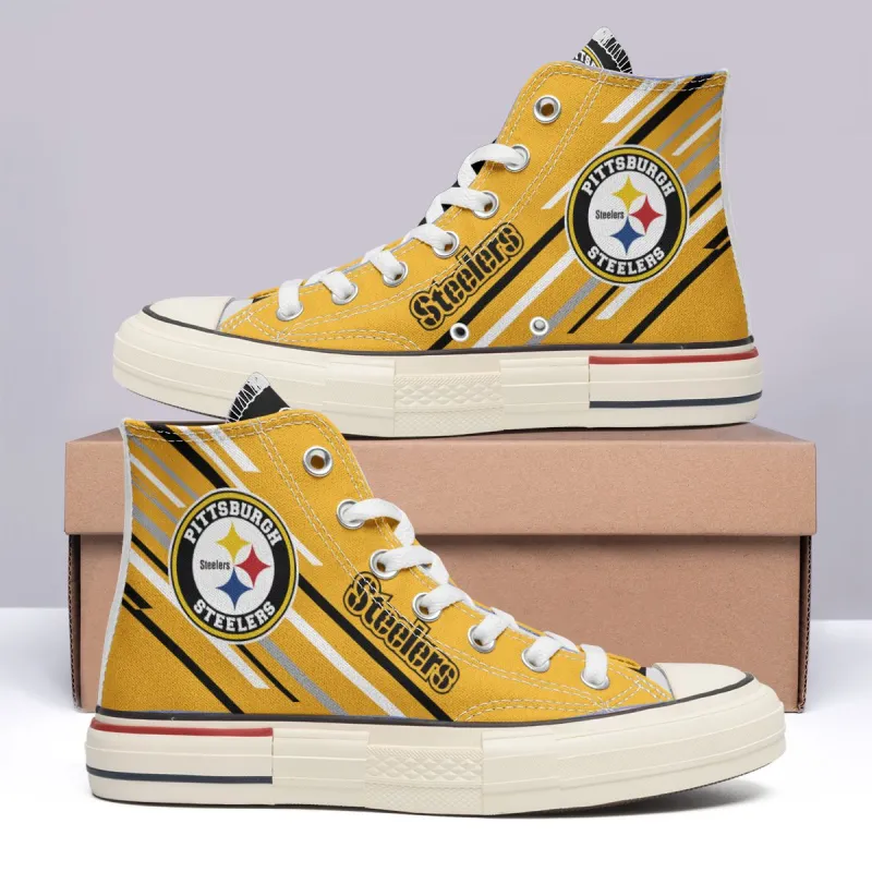 Pittsburgh Steelers Canvas Shoes