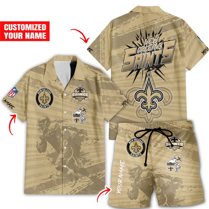 New Orleans Saints Hawaiian Shirt
