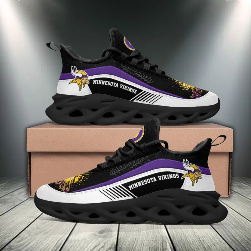Minnesota Vikings Yezy Running Sneakers