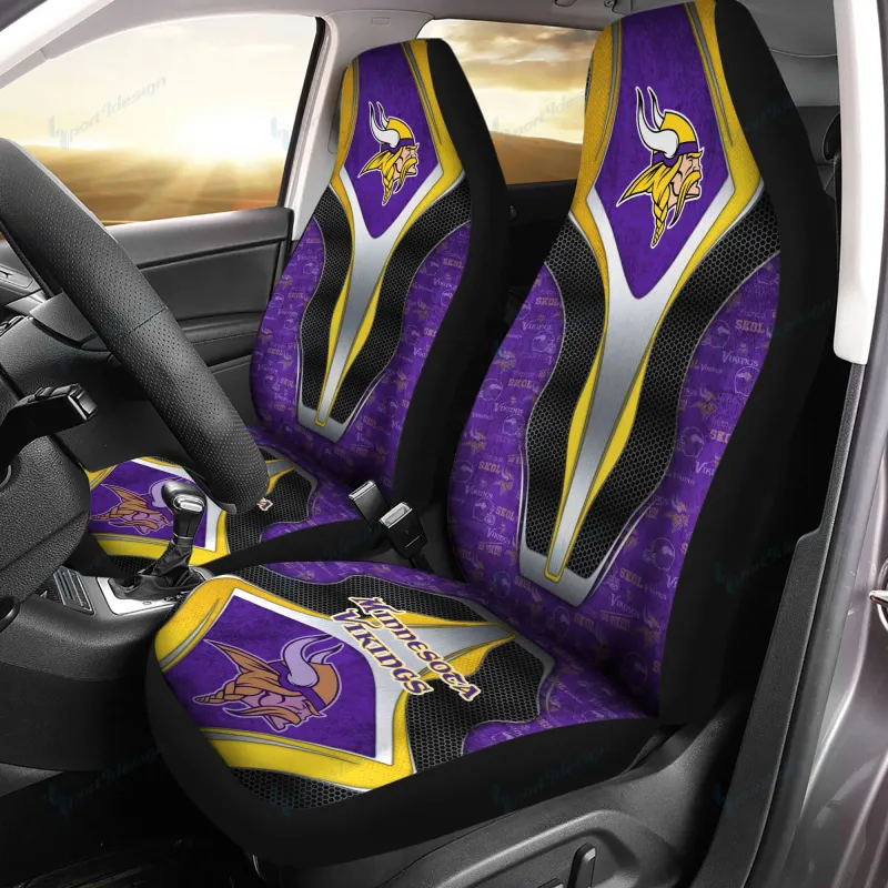 Minnesota Vikings Car Seat Covers