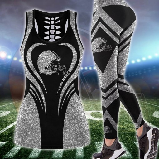 Cleveland Browns Tank Top and Leggings 1