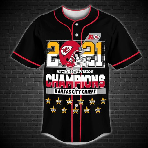 Kansas City Chiefs Champions Jersey - Back View