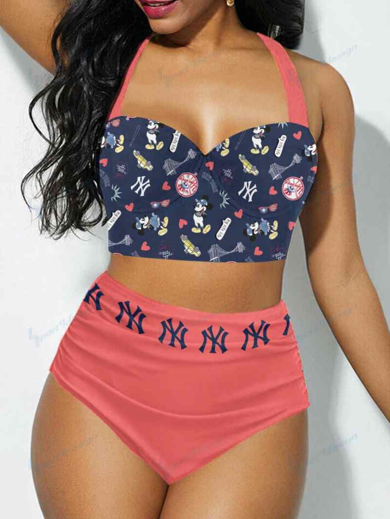 New York Yankees Sexy Print Bikini Swimsuit 76 - Image 1