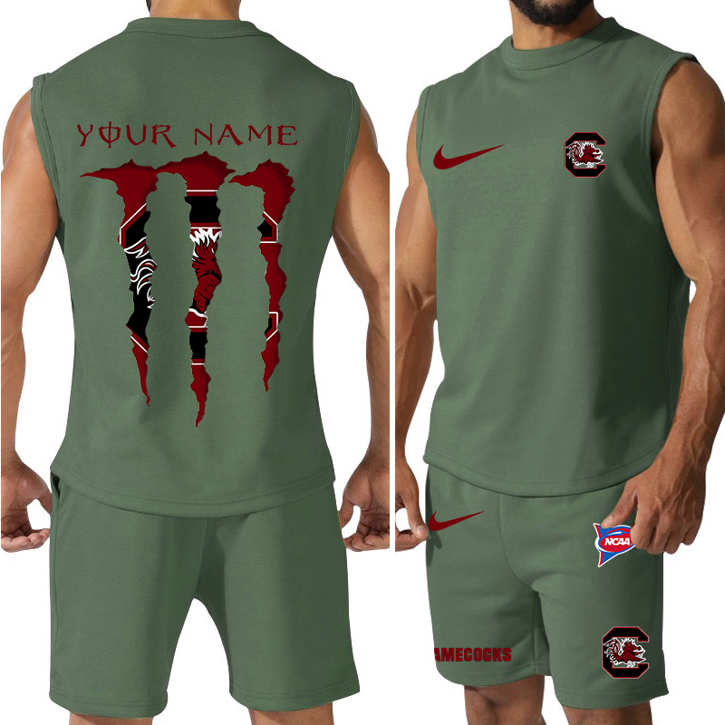 South Carolina Gamecocks Tank Top and Shorts 5