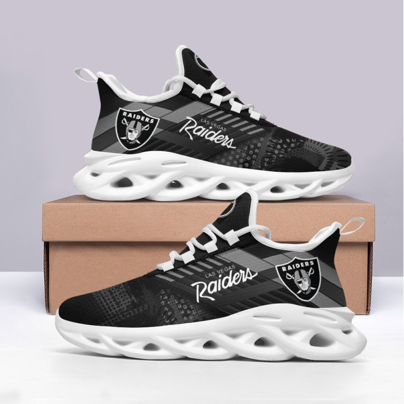 Las Vegas Raiders Yezy Running Sneakers