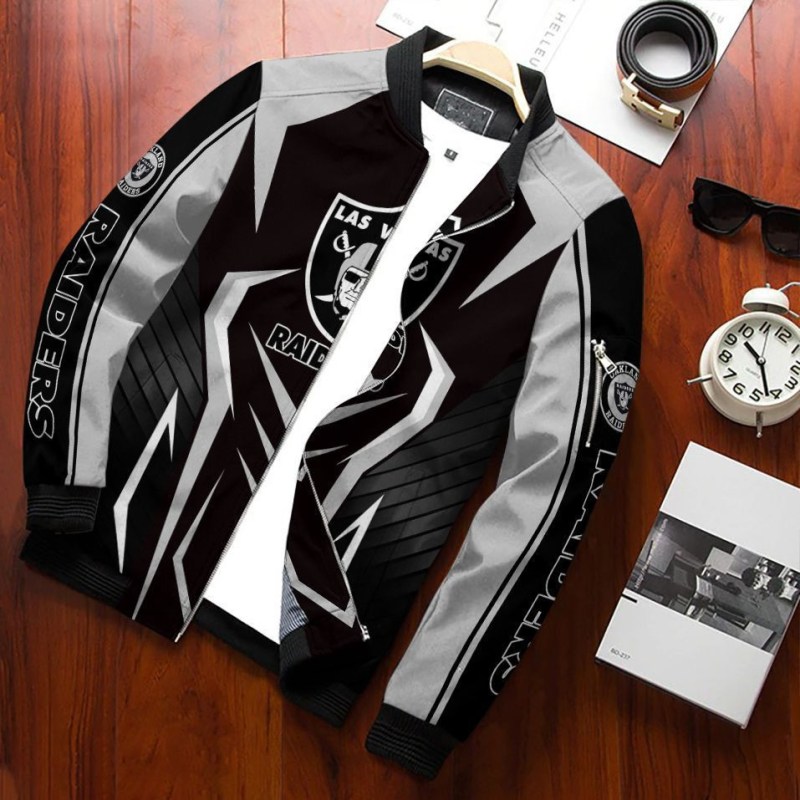 Las Vegas Raiders Bomber Jacket