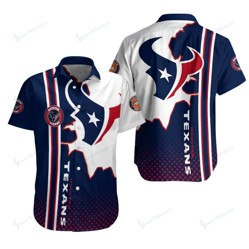 Houston Texans Button Shirt