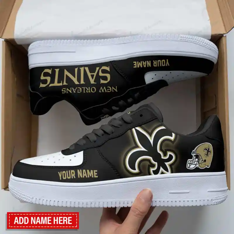 New Orleans Saints Personalized AF1 Shoes