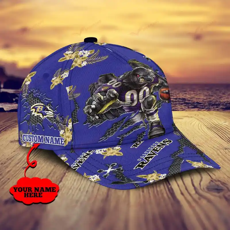 Baltimore Ravens Fan Cap