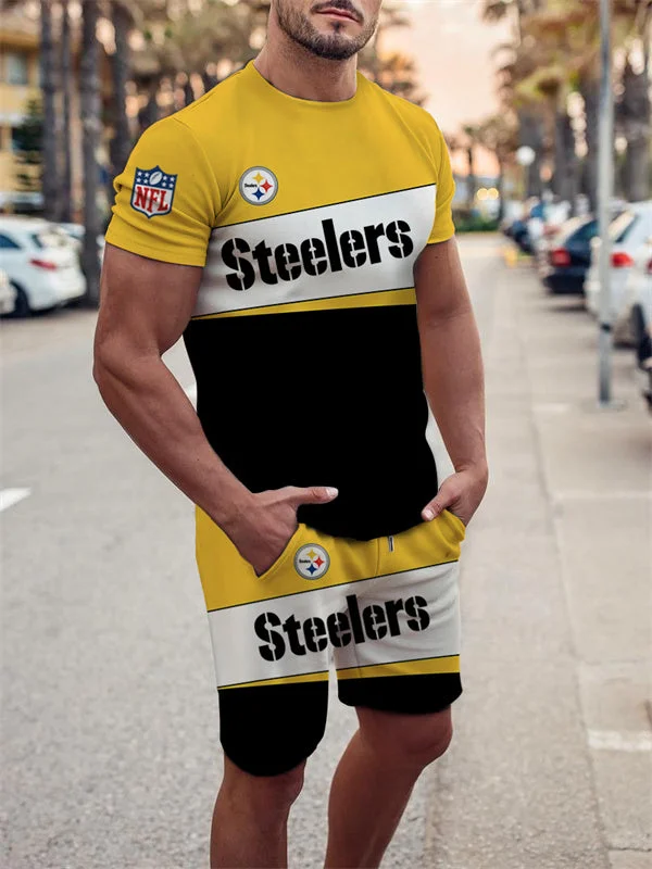 Pittsburgh Steelers T-shirt and Shorts
