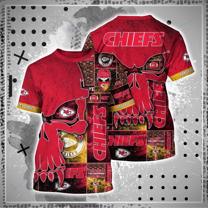 Comfortable Kansas City Chiefs Shirt and Shorts