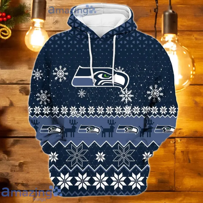 Seattle Seahawks Hoodie Back View