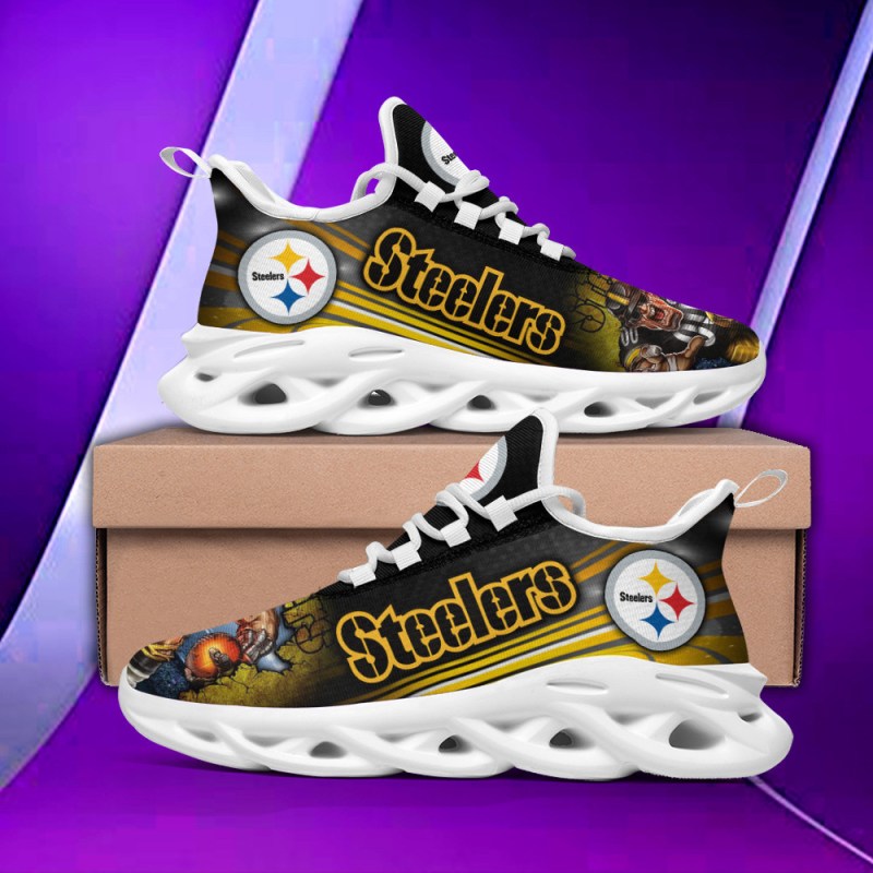 Pittsburgh Steelers Yezy Running Sneakers