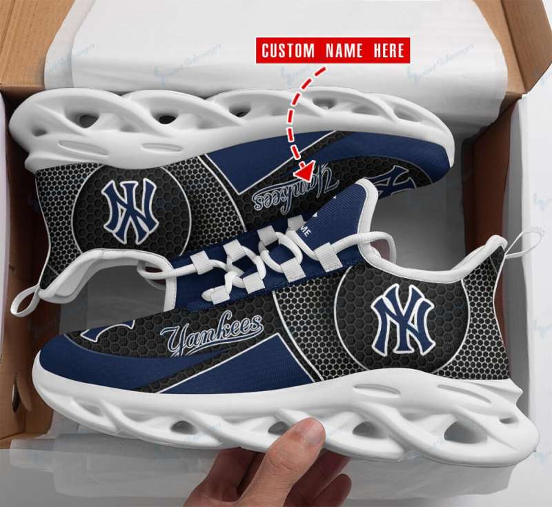 New York Yankees Sneakers Back View