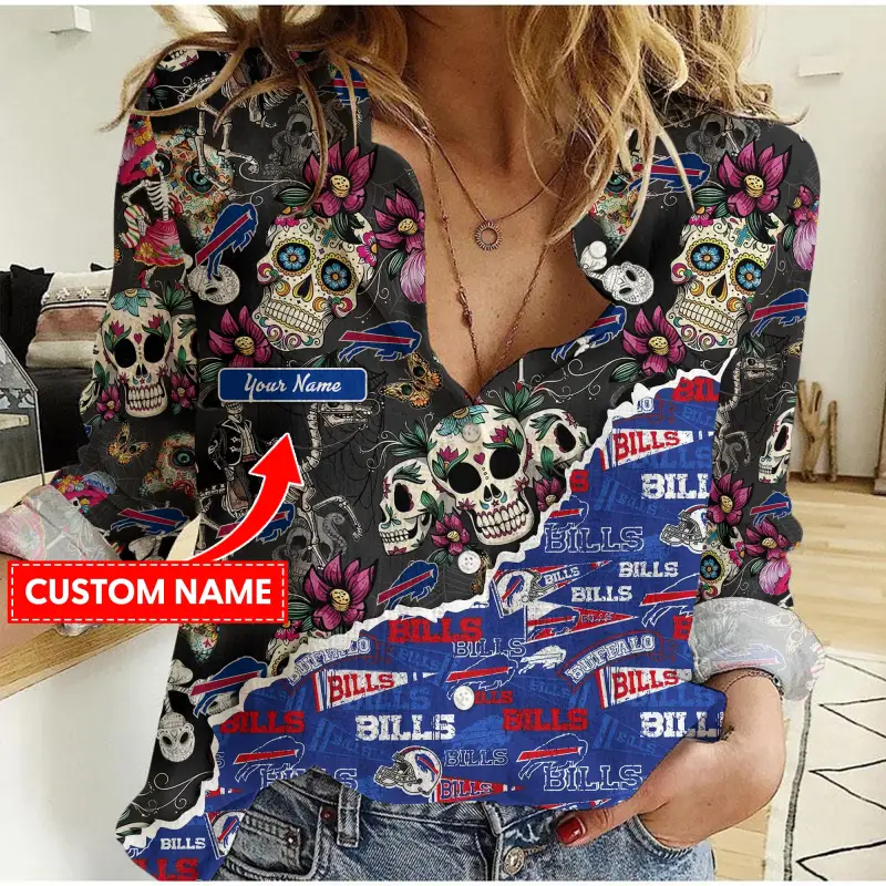 Buffalo Bills Personalized Woman Shirt