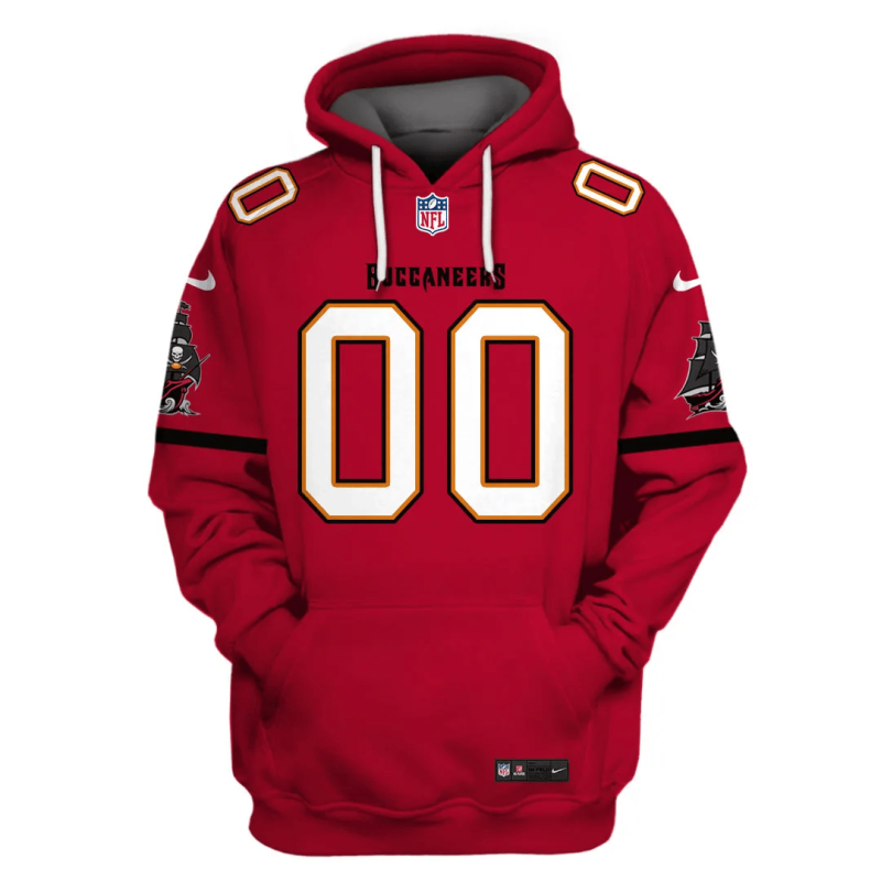 Tampa Bay Buccaneers Hoodie Front View