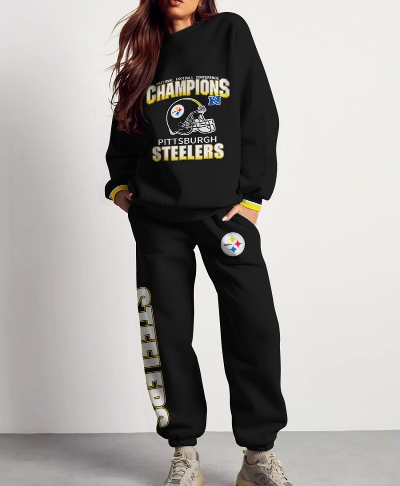Pittsburgh Steelers Combo 3D Sweatsuit
