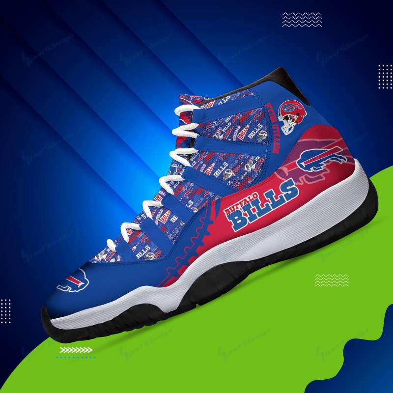 Personalized AJD11 Sneakers Buffalo Bills
