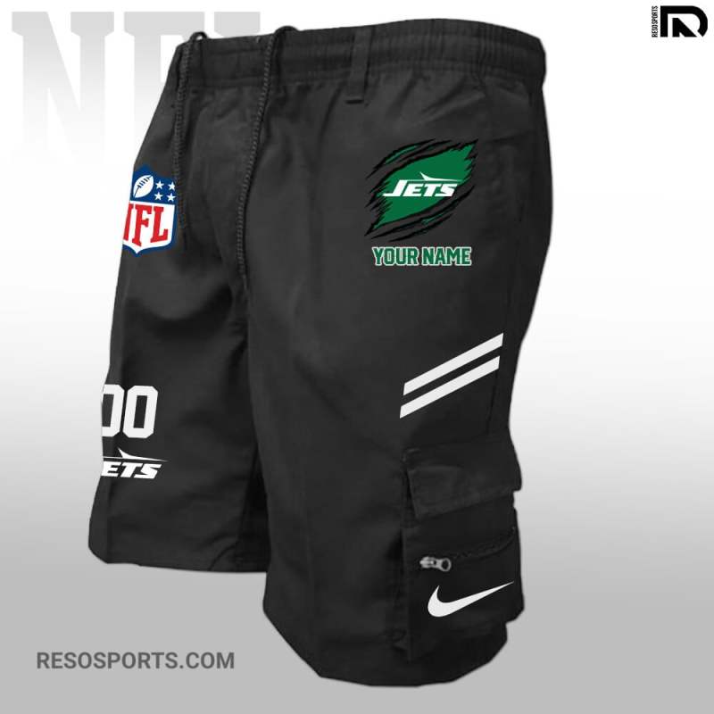 New York Jets Multi-Pockets Men's Shorts Image 1