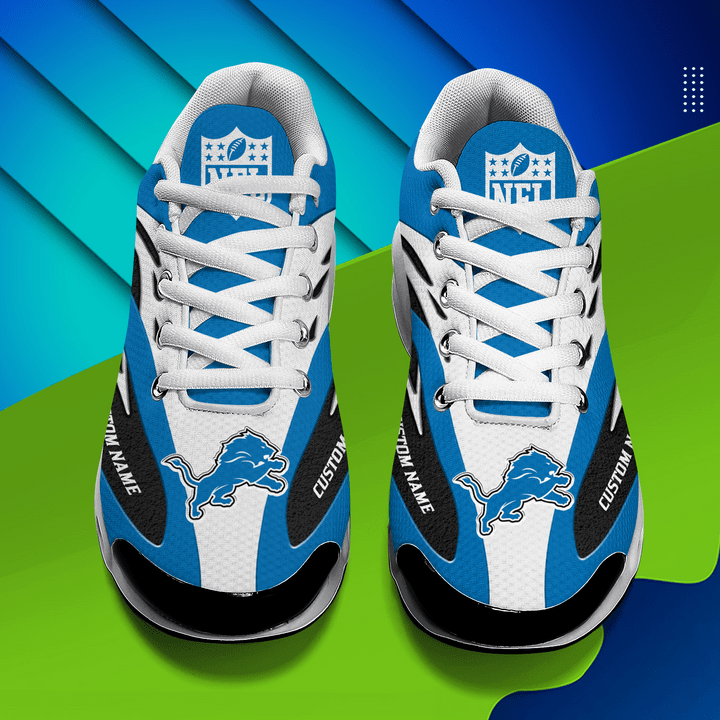 Detroit Lions Sneakers on Display