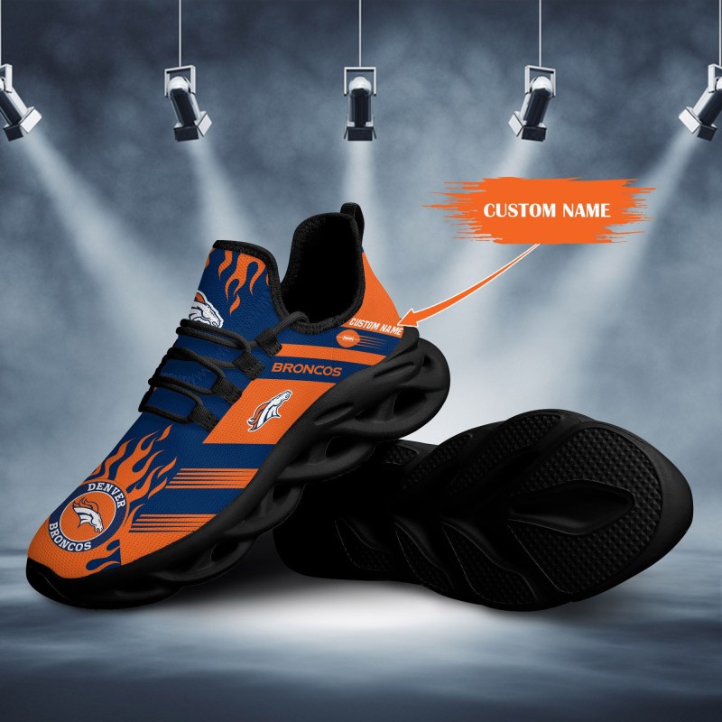 Denver Broncos Personalized Yezy Sneakers L8BMP