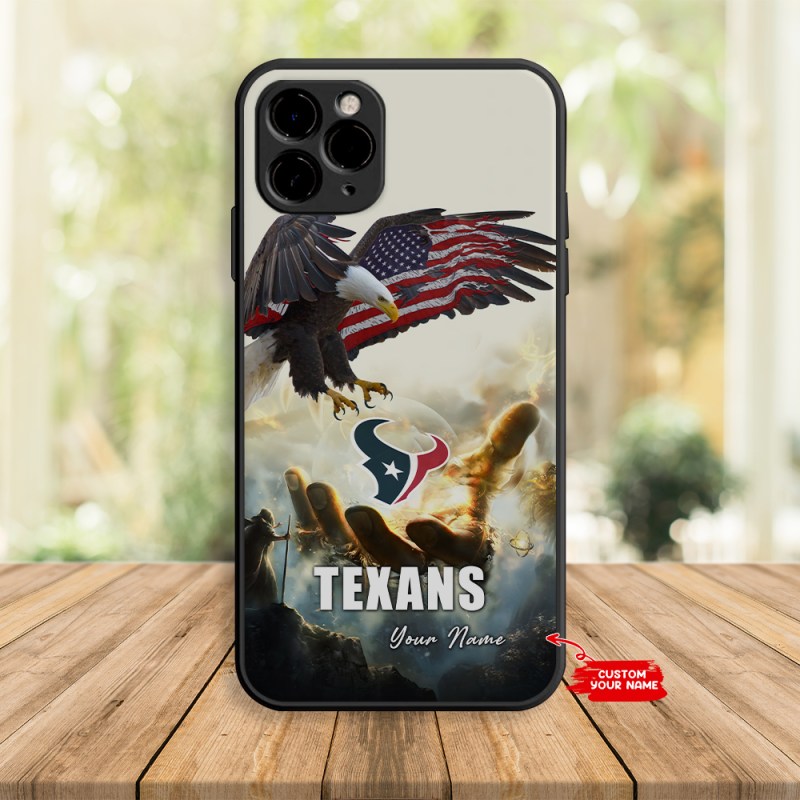 Houston Texans Personalized Phone Case Side View
