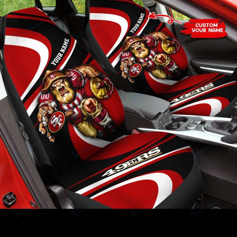 San Francisco 49ers Personalized Car Seat Covers