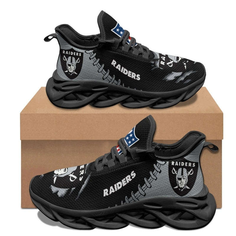 Las Vegas Raiders Sneakers 3D Max Soul Shoes
