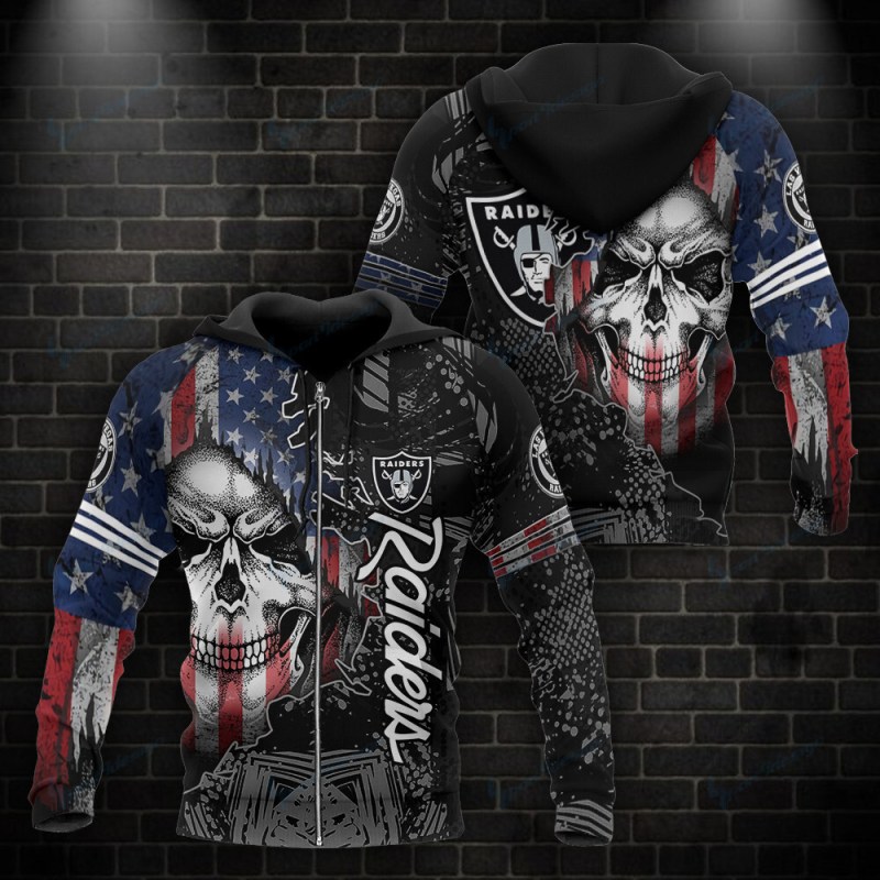 Las Vegas Raiders Hoodie - Side View