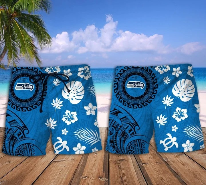 Seattle Seahawks Hawaii Shirt & Shorts